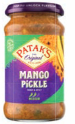 Mango eingelegt medium Pataks 6x250ml