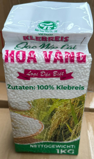 Reis Klebreis rundkorn CAI HOA VANG 20x1kg