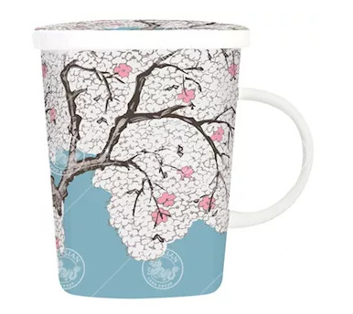 Tee Becher 300ml mit Blumen Muster ROYAL TEA 36x(1x1 Stück)