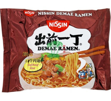 Demae Ramen Rind NISSIN 10x100g