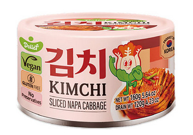 Kimchi Napa geschnitten Delief 24x160g