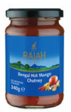 Mango Chutney scharf Rajah 6x340g