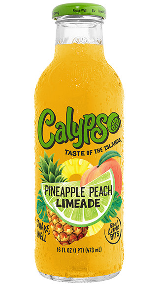 Limonadengetränk Ananas Pfirsich Calypso 12x473ml