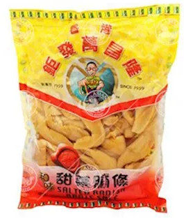 Rettich gesalzen MAN CHONG LOONG 50x400g