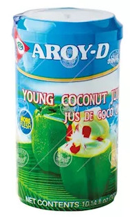 Kokoswasser im Becher Aroy-D 24x300ml