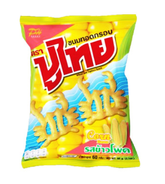 Mais Snack PUTHAI 18x60g
