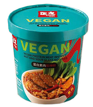 Innudeln vegan mit Protein Fleisch Zhengwen 12x151g