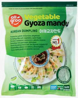 Dumpling mit Gemüse Gyoza Mandu Allgroo 12x540g