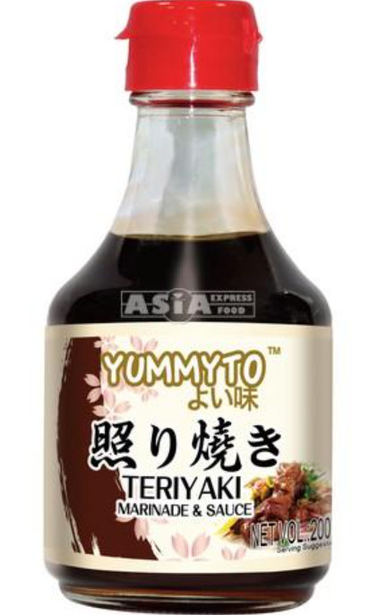 Teriyaki Sauce & Marinade YUMMYTO 24x200ml