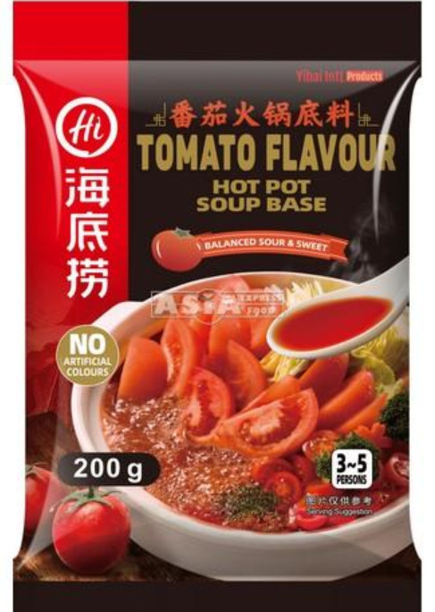 Hot Pot Gewürz Tomate HAIDILAO 34x200g