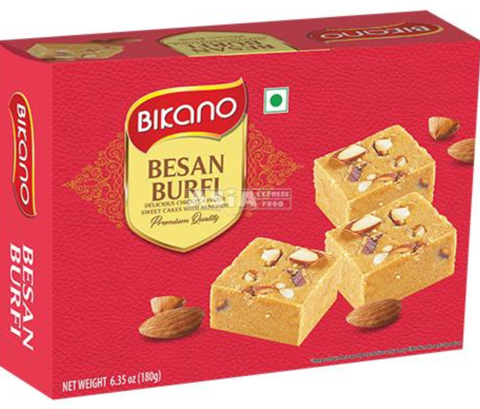 Besan Burfi Bikano 28x400g
