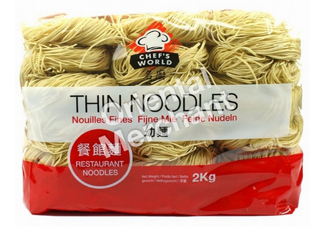 Nudeln dünn CHEF'S WORLD 6x2kg
