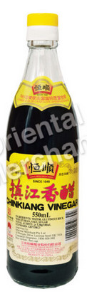 Essig schwarz Chinkiang HENG SHUN 12x550ml