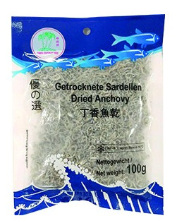Silberfisch/Sardellen getrocknet TCT 25x100g