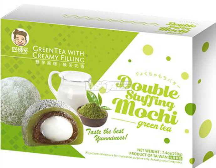 Grüner Tee Mochi SZU SHEN PO 24x210g