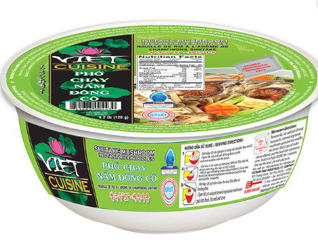 Instant Reisnudeln Shiitake-Pilz Vifon 36x120g