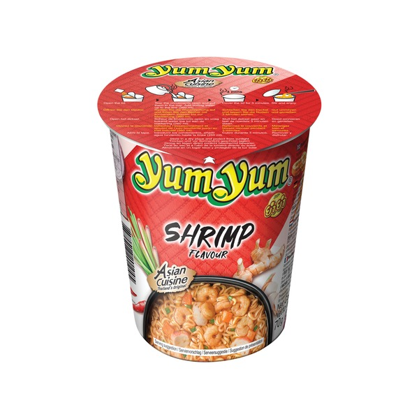 Innudeln Yum Yum Becher Garnelen 12 X 70 G