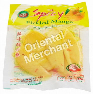 Mango eingelegt scharf X.O 24x100g
