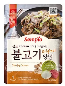 Gewürzmischung Koreanische BBQ Bulgogi Sauce Sempio 12x75g
