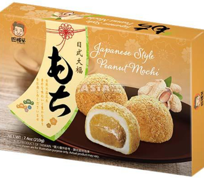 Mochi Erdnuss SZU SHEN PO 24x210g