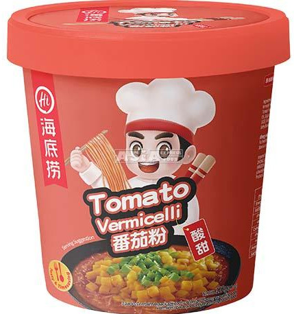 Instant Fadennudeln Tomate Haidilao 12x122g