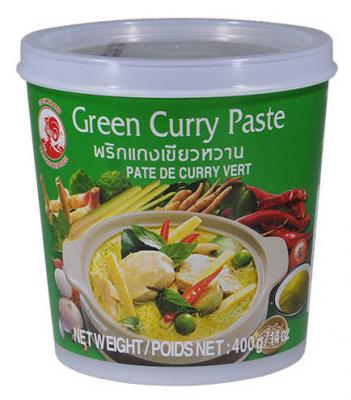 Curry paste grün Cock 24x400g