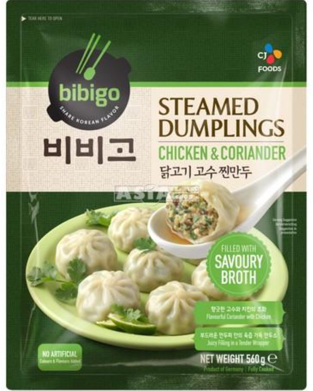 Knodelhuhngedampft & Koriander BIBIGO 15x560g