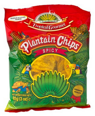 Bananenchips scharf TROPICAL GOURMET 20x85g