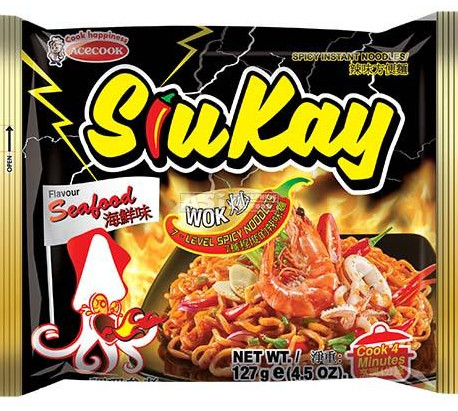 Innudeln Meeresfrüchte SiuKay ACECOOK 24x127g