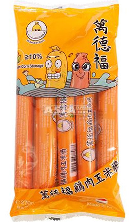 Chicken- & Cornwürstchen Wanderfort 15x9x30g