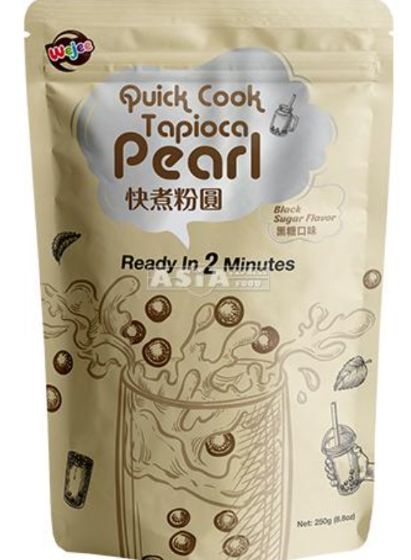 Tapioka-Perlen Brauner Zucker schnellkoch WEJEE 20x250g