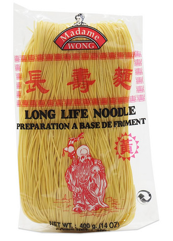 Nudeln gelb Kurkuma MADAME WONG 50x400g