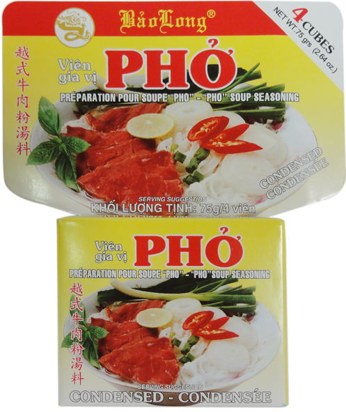 Gewürzwürfel Pho Bo Bao Long 12x75g