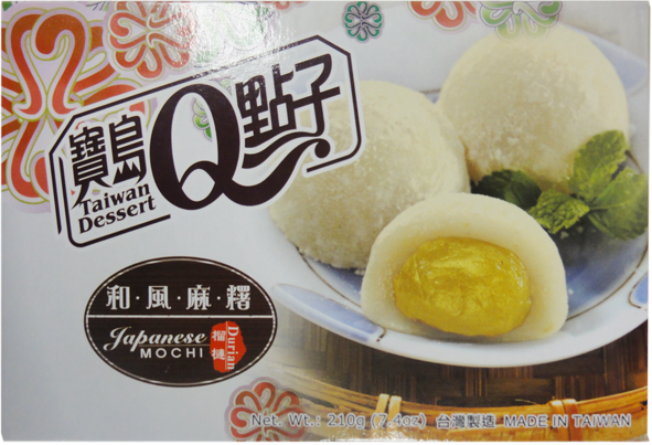 Mochi Durian Taiwan Dessert Q 210g