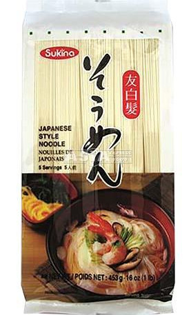 Nudeln getrocknet Japanische Art Sukina 24x435g
