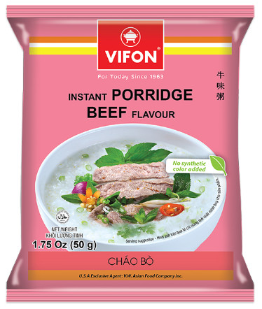 Instant Reisbrei Rindfleischgeschmack Vifon 50x50g