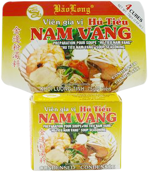 Gewürzwürfel Hu Tieu Nam Vang Bao Long 12x75g