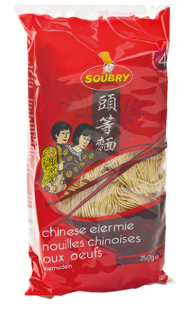 Nudeln chinesische ei SOUBRY Pk 12x250g