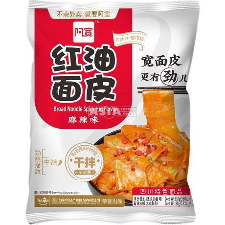 Breite Nudeln Süß Scharf 20 x 110g Baijia