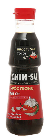 Sojasauce mit Knoblauch & Chili CHIN-SU 24x330ml