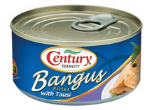 Milchfischfilet in Öl mit schwarzen Bohnen Century 12x184g