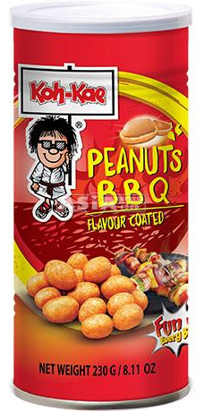 Erdnüsse mit BBQ-Geschmack Koh-Kae 24x230g