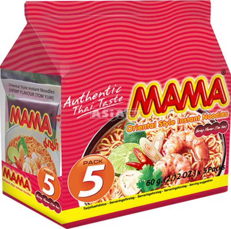 Instant Nudeln Gemüse MAMA 6x5x60g