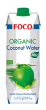 Kokosnusswasser Bio Foco 6x1L