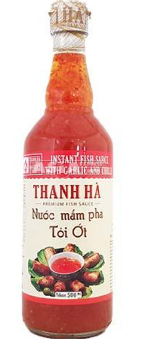 Fisch Sauce mit Knoblauch und Chilli THANH HA 12x500ml