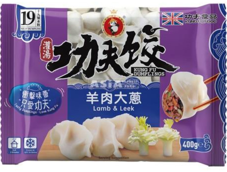 Dumpling Lamm & Lauch KUNG FU FOOD 25x400g