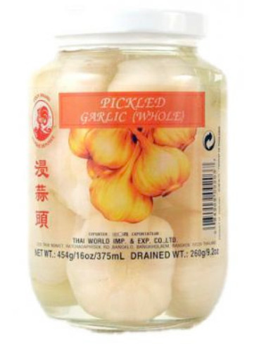 Knoblauch eingelegt Cock 24x454g