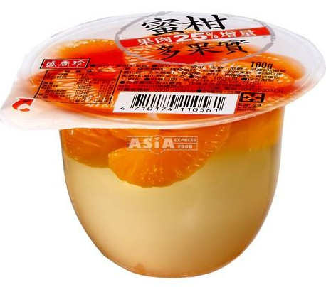 Fruchtgelee Mandarine Sheng Xiang Zhen 4 X 6 X 180 G