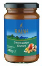 Mango Chutney süß Rajah 6x340g