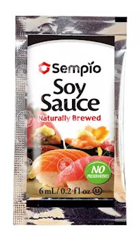 Sojasauce in Päckchen Sempio 10x(200x6ml)